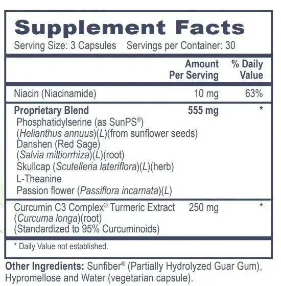Product image for Glutamate Scavenger Calming Formula.