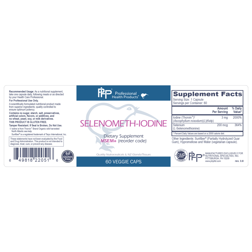 Product image for Selenometh-iodine.