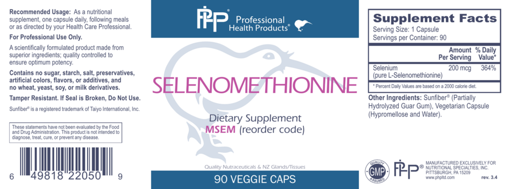 Product image for Selenomethionine.