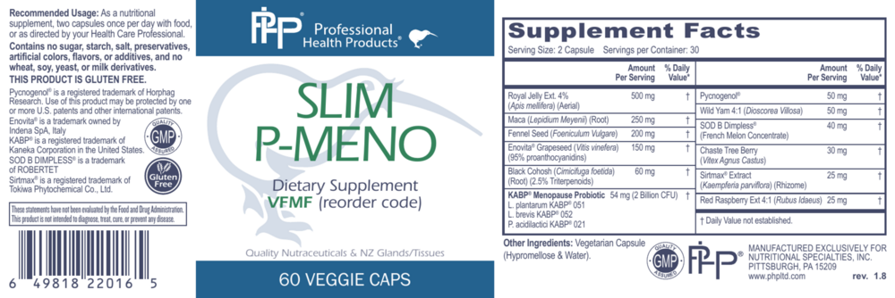 Product image for Slim P-Meno.