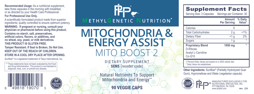 Product image for Mitochondrial Energy &amp; Assist.