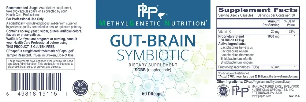 Product image for Gut Brain Symbiotic.