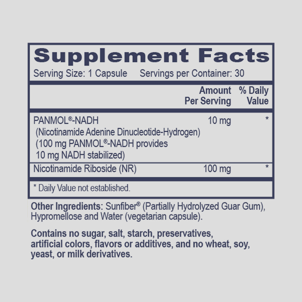 Product image for Pro NADH with NR.