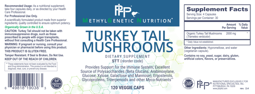 Product image for Turkey Tail Mushrooms.