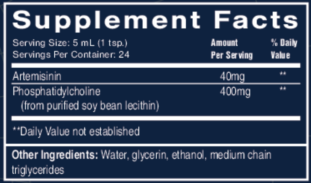 Product image for Artemisinin Emulsion.