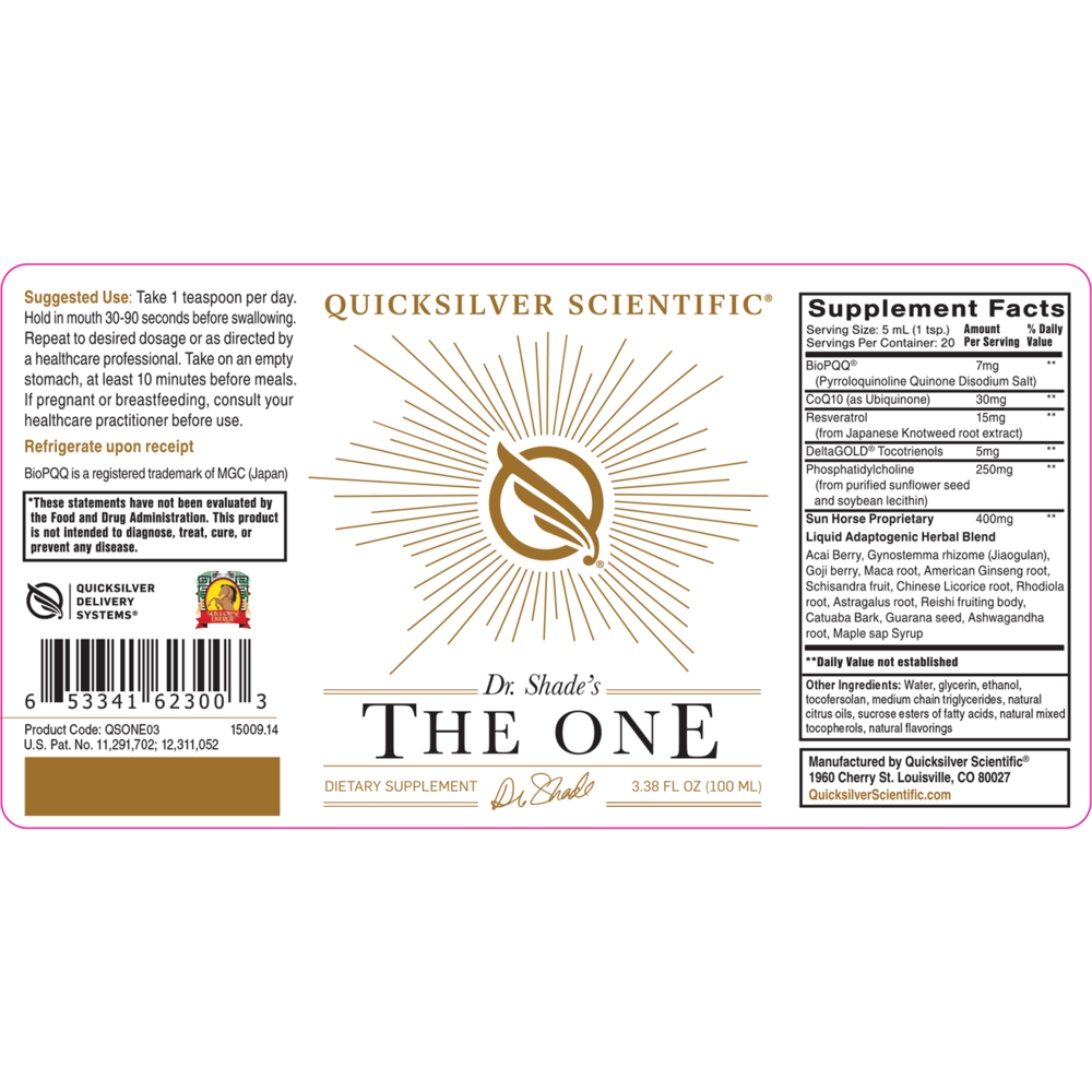 Product image for Dr. Shade's The One.