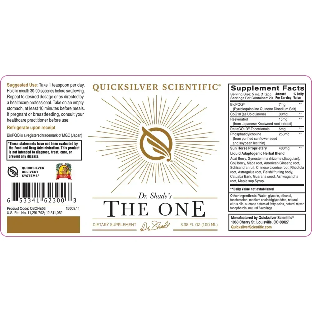 Product image for Dr. Shade's The One.