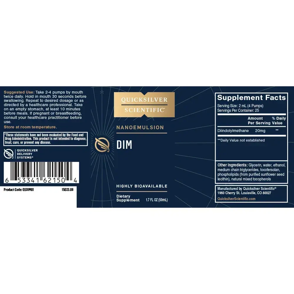 Product image for Nanoemulsified DIM.