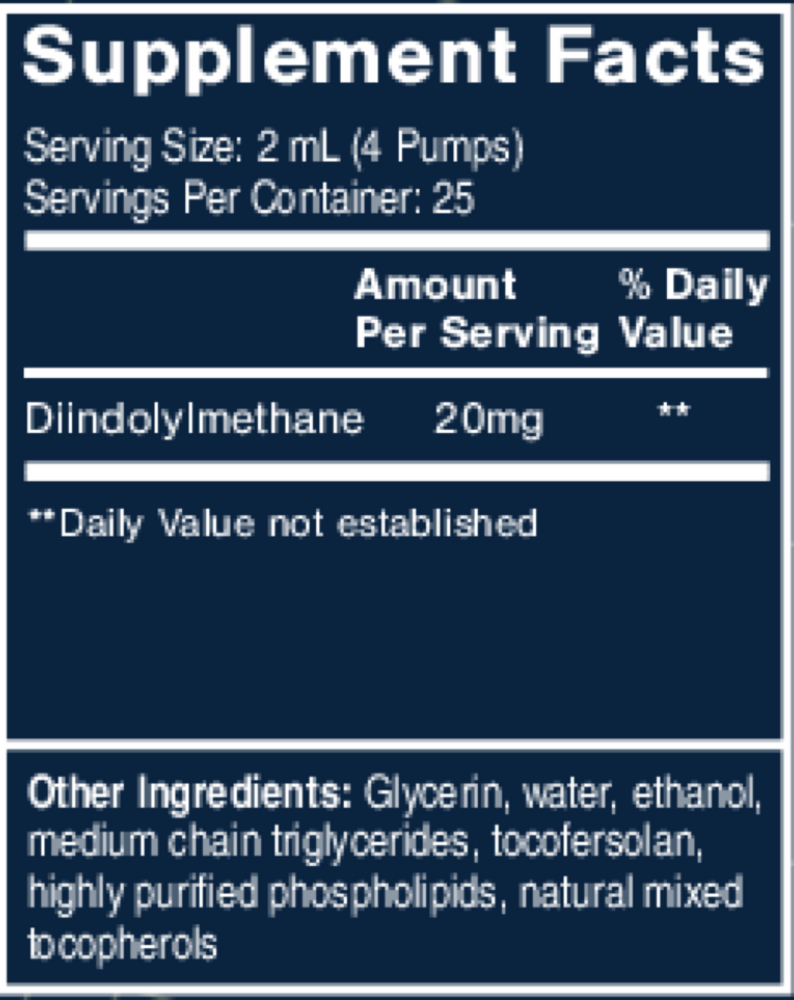 Product image for Nanoemulsified DIM.
