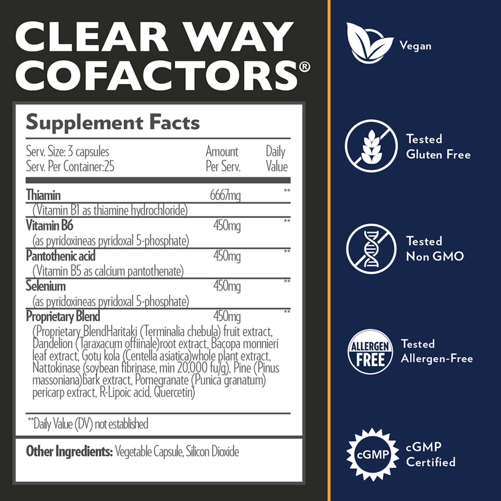 Product image for Clear Way Cofactors®.