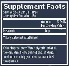 Product image for Melatonin Professional Dose.