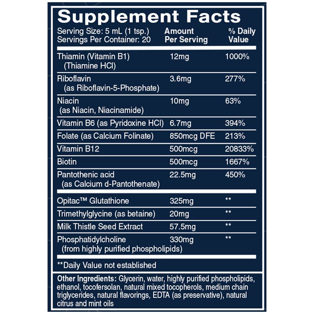Product image for Liposomal Glutathione Complex.