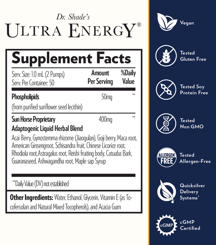 Product image for Dr. Shade's Ultra Energy®.