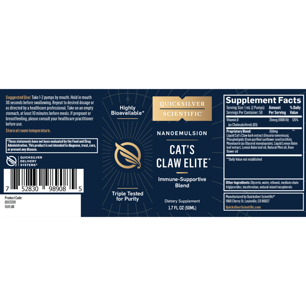 Product image for Cat&#39;s Claw Elite.