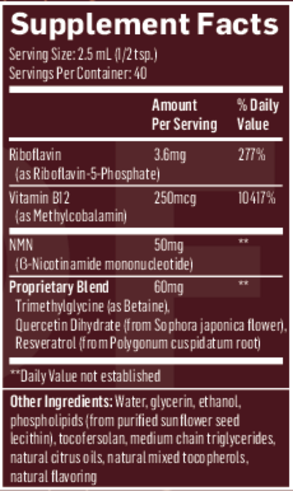 Product image for NAD+ Platinum.