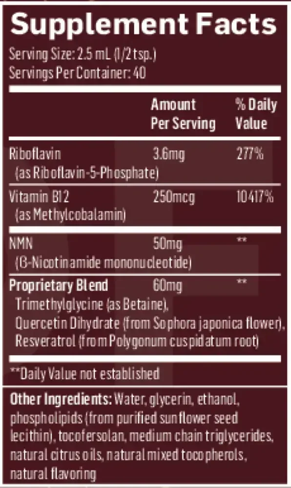 Product image for NAD+ Platinum.