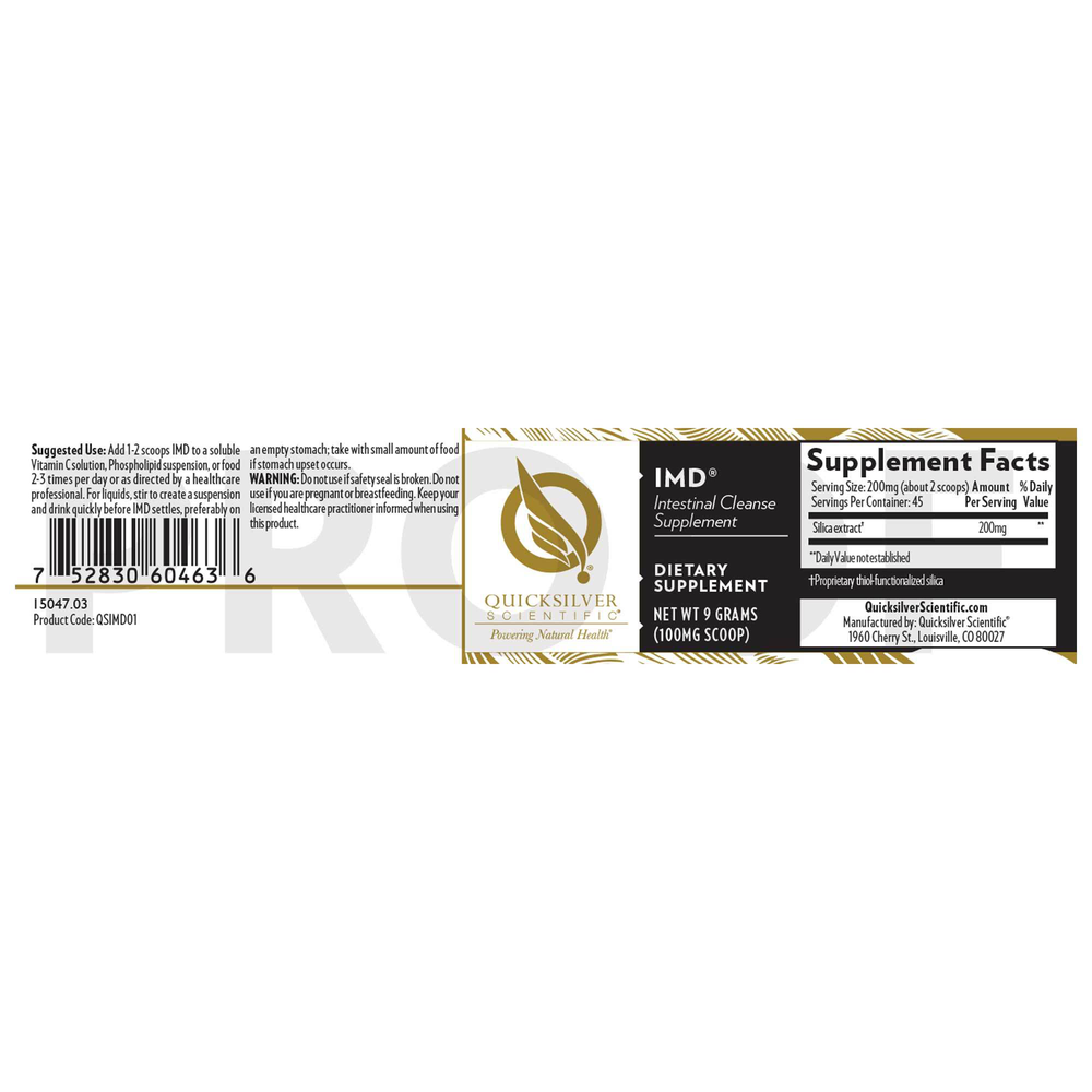 Product image for IMD Intestinal Cleanse Supplement.