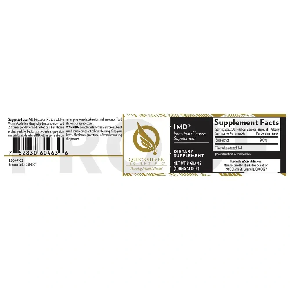 Product image for IMD Intestinal Cleanse Supplement.