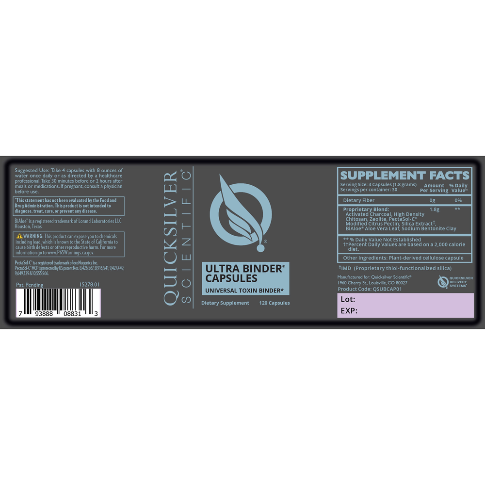 Product image for Ultra Binder Capsules.