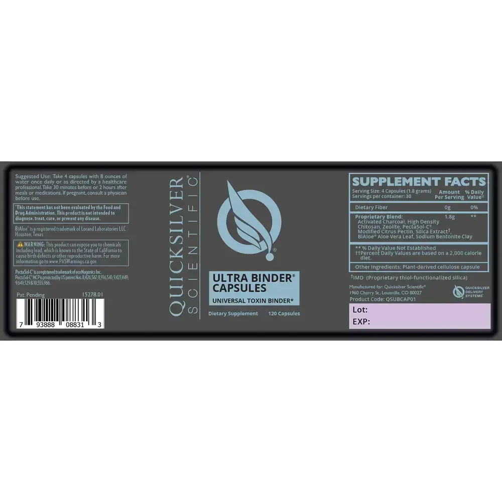 Product image for Ultra Binder Capsules.