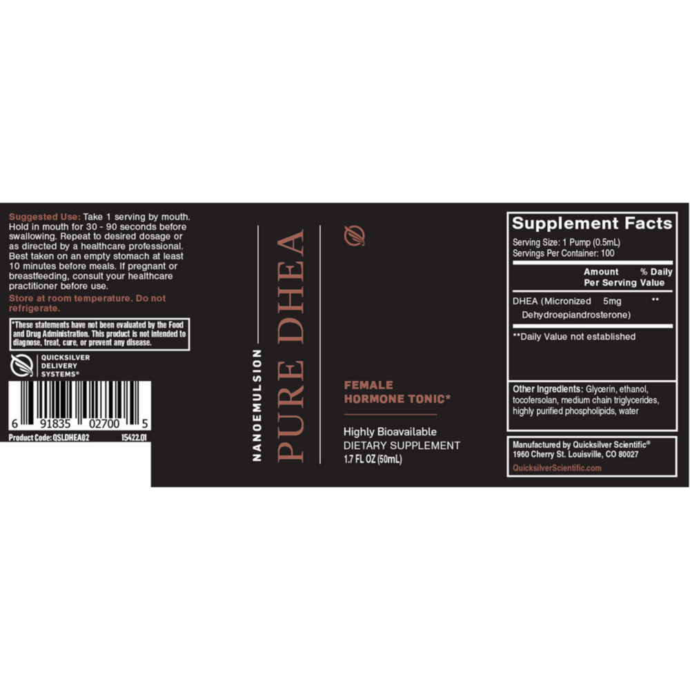 Product image for Pure DHEA.