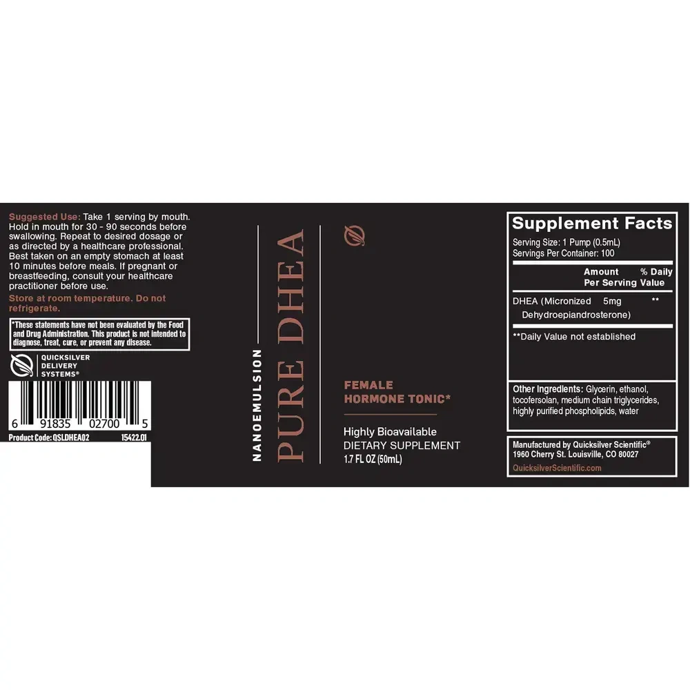 Product image for Pure DHEA.