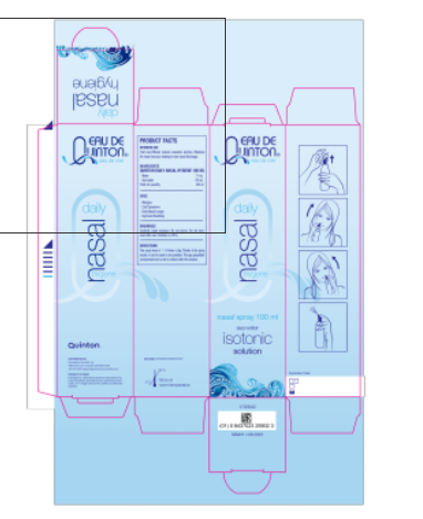 Product image for Quinton Action Plus Nasal Spray - Hypertonic.