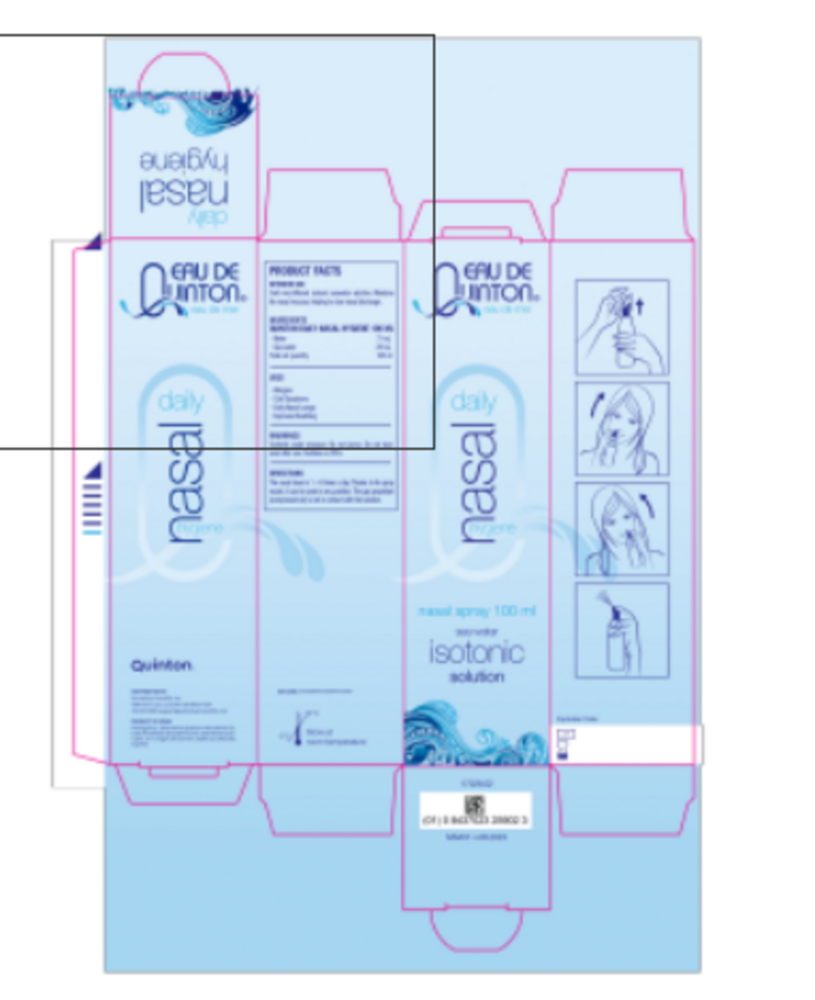 Product image for Quinton Action Plus Nasal Spray - Hypertonic.