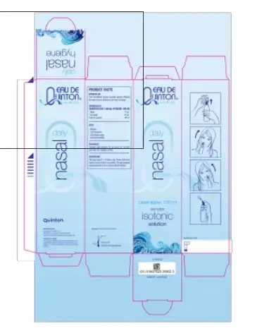 Product image for Quinton Action Plus Nasal Spray - Hypertonic.