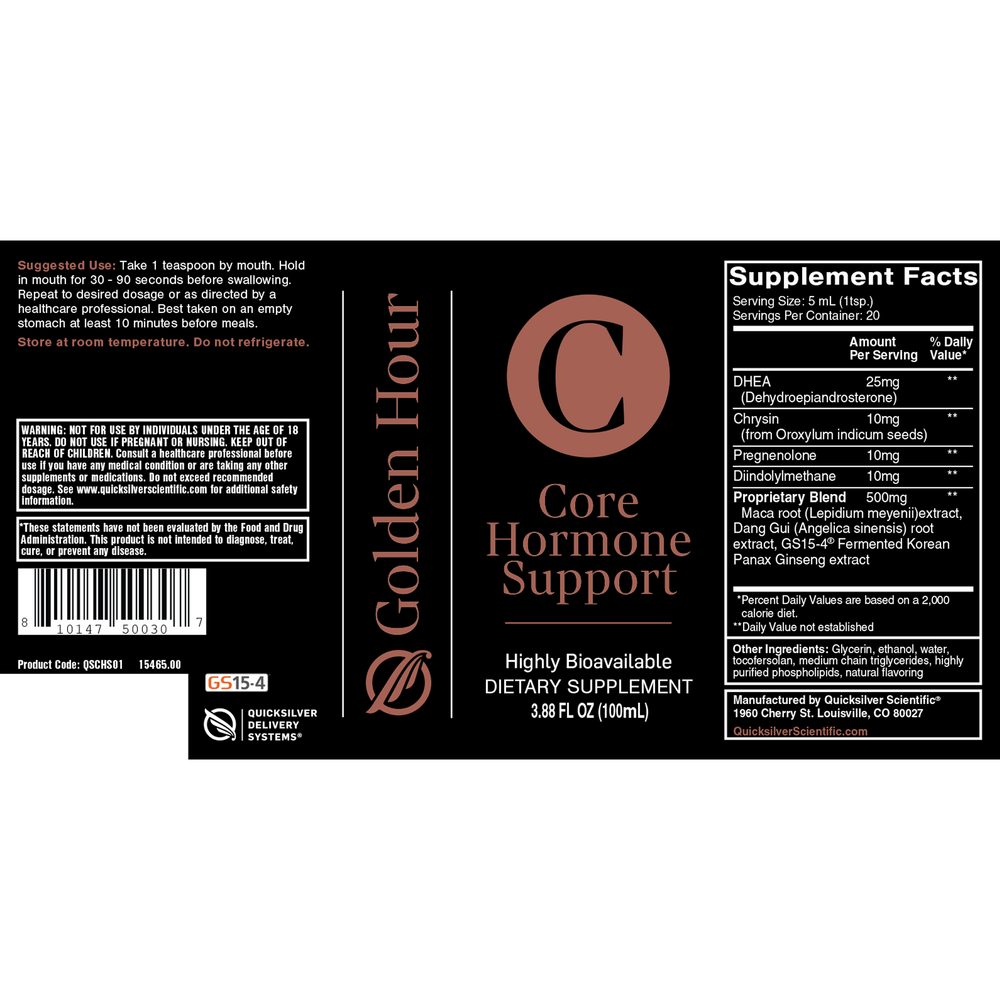 Product image for Core Hormone Support.