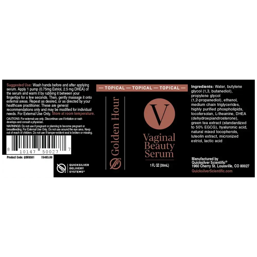 Product image for Vaginal Beauty Serum.