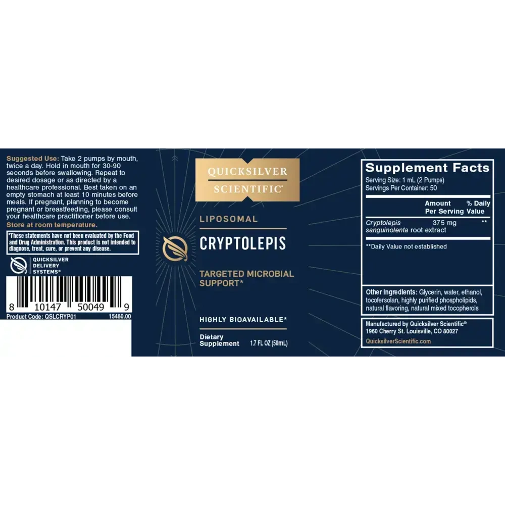 Product image for Liposomal Cryptolepis.