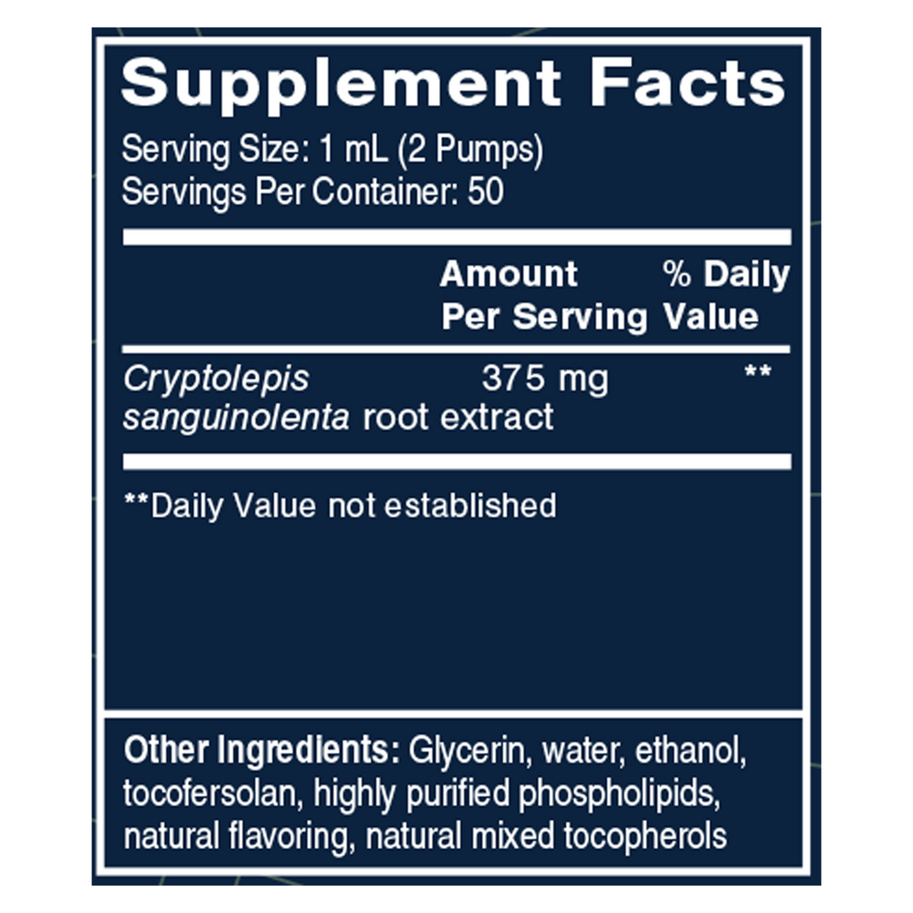 Product image for Liposomal Cryptolepis.