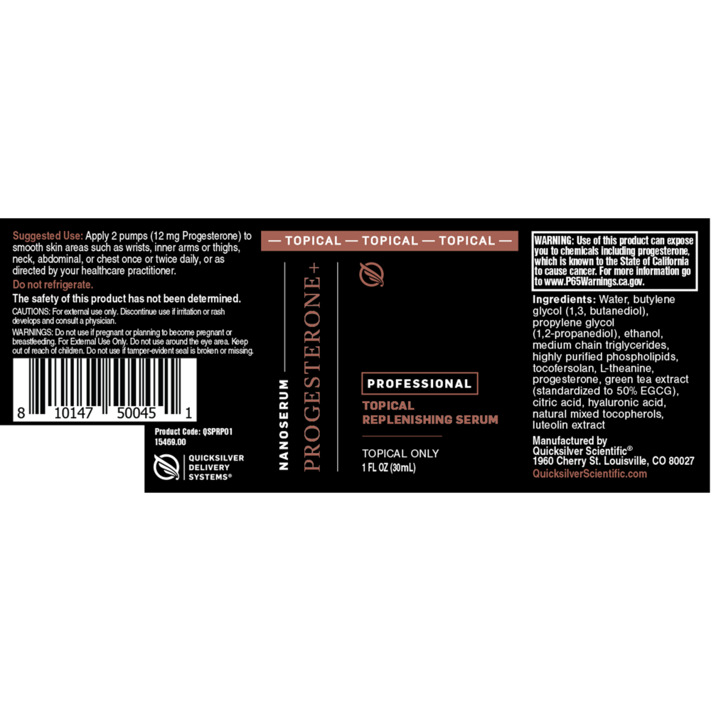 Product image for Pro Progesterone.