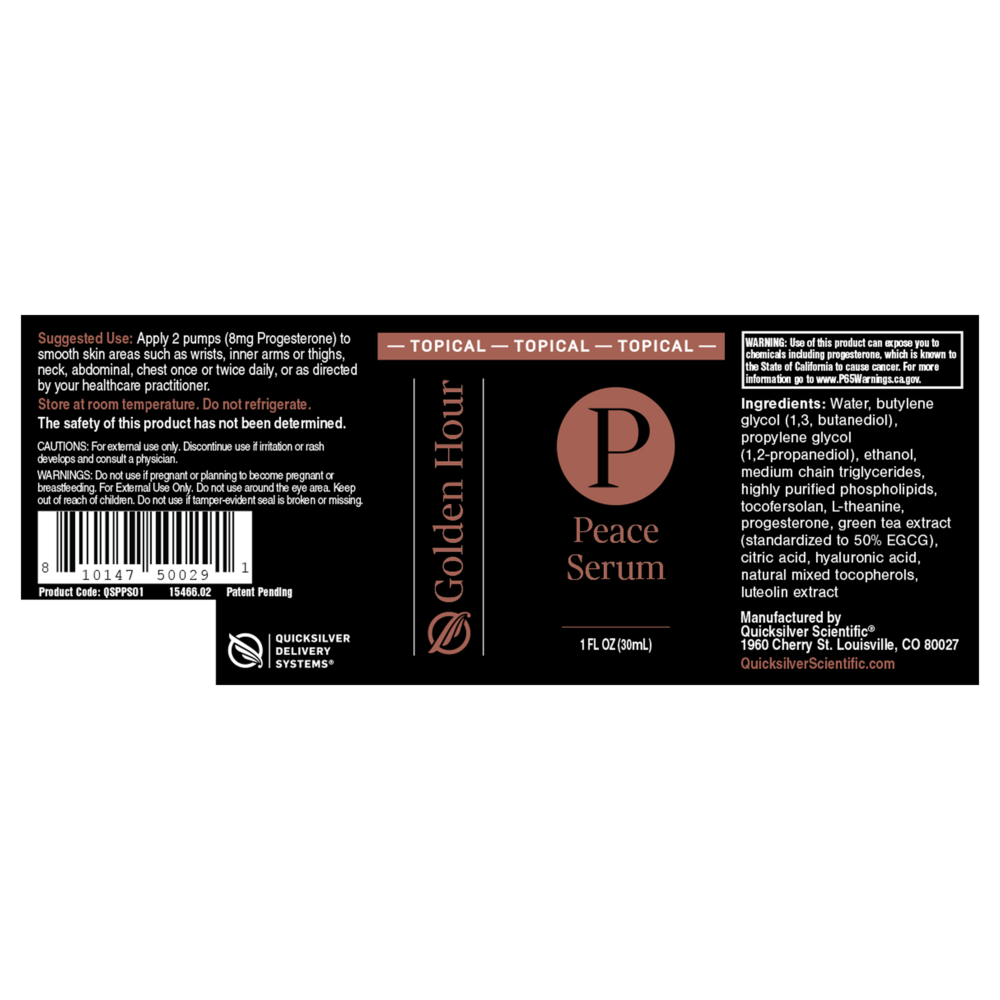 Product image for Peace Serum.