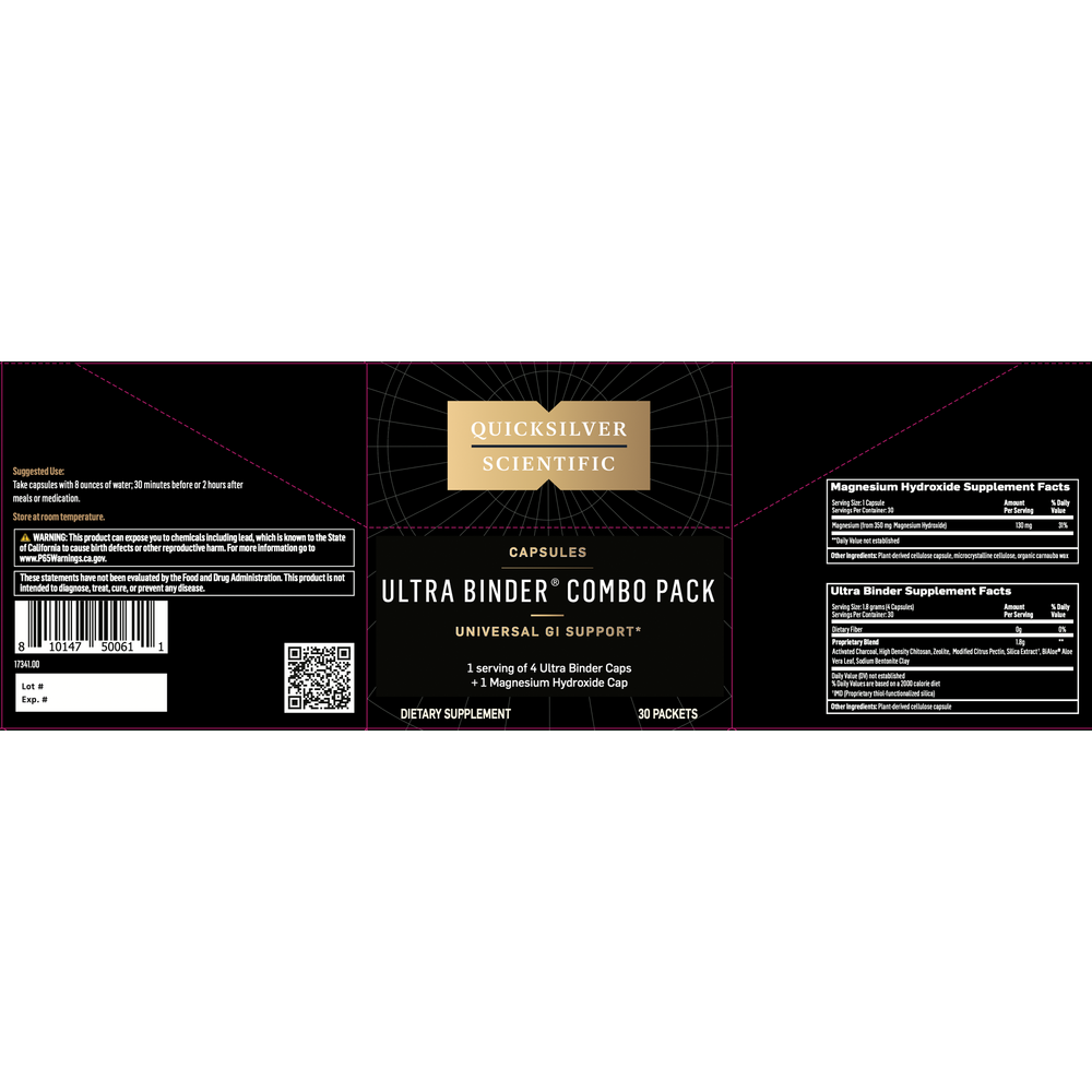 Product image for Ultra Binder Combo Pack.