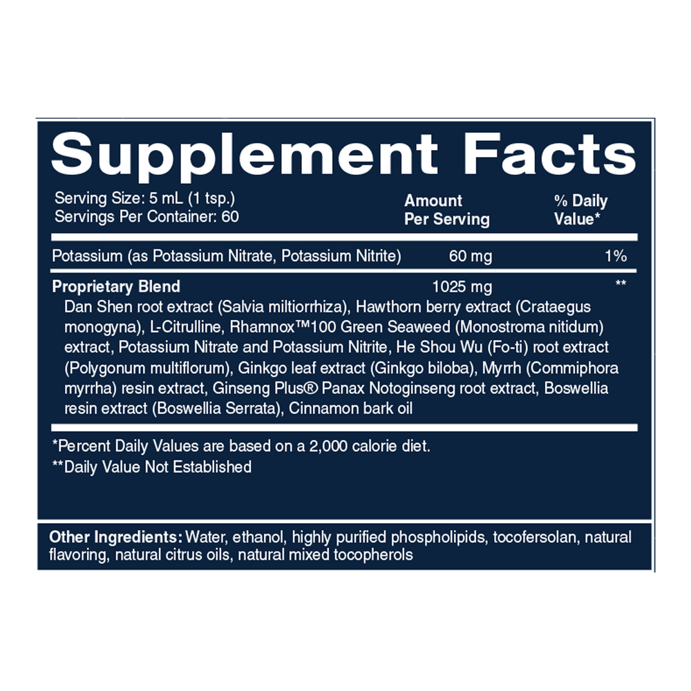 Product image for Cardio Elite (NO and Vascular Support Formula*).
