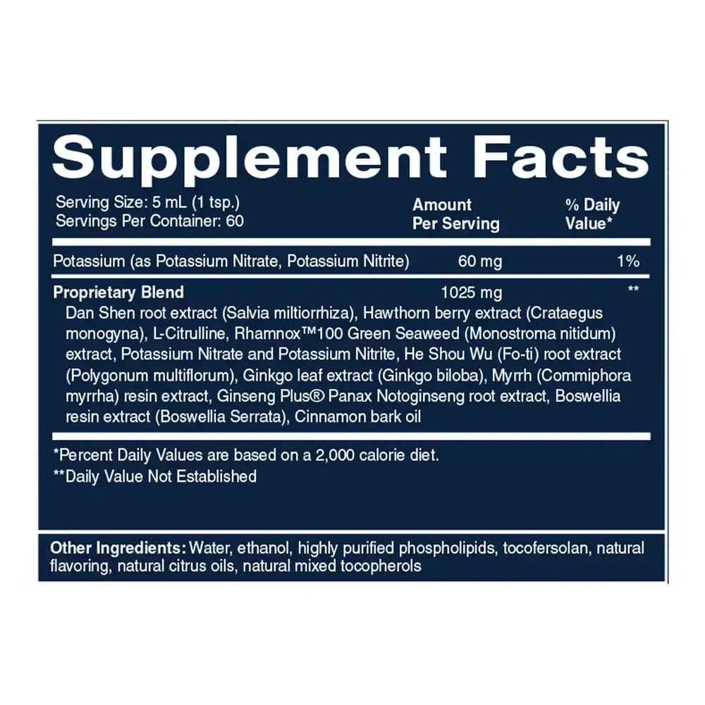 Product image for Cardio Elite (NO and Vascular Support Formula*).