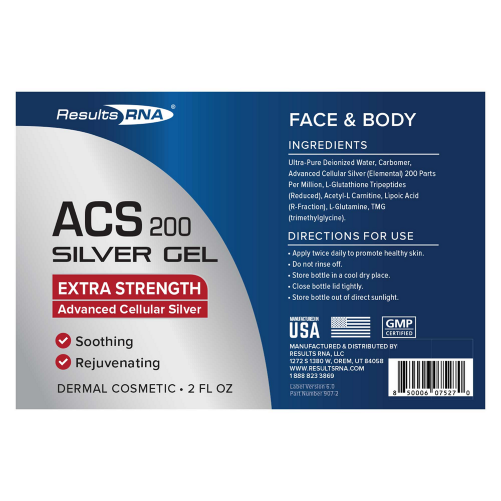 Product image for ACS 200 Silver Gel Extra Strength.