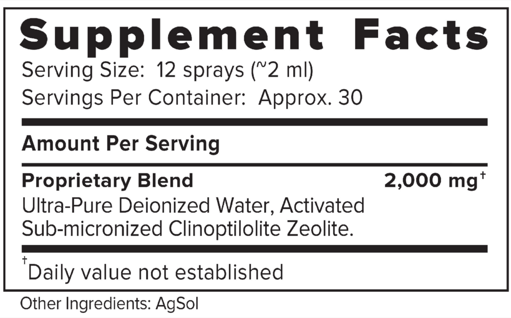 Product image for ACZ nano Zeolite Extra Strength.