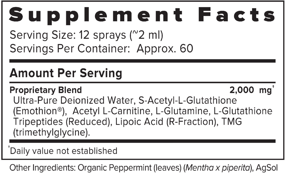 Product image for ACG Glutathione Extra Strength.