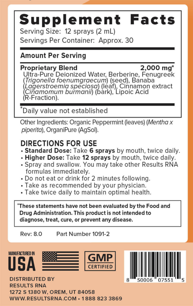 Product image for ACG Gluco Extra Strength.