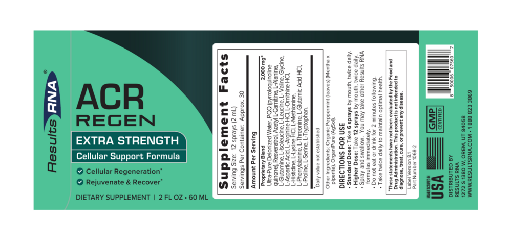 Product image for ACR Regen Extra Strength.