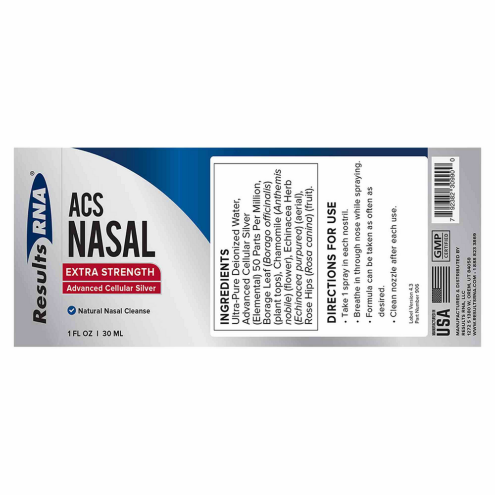 Product image for ACS Nasal Extra Strength.