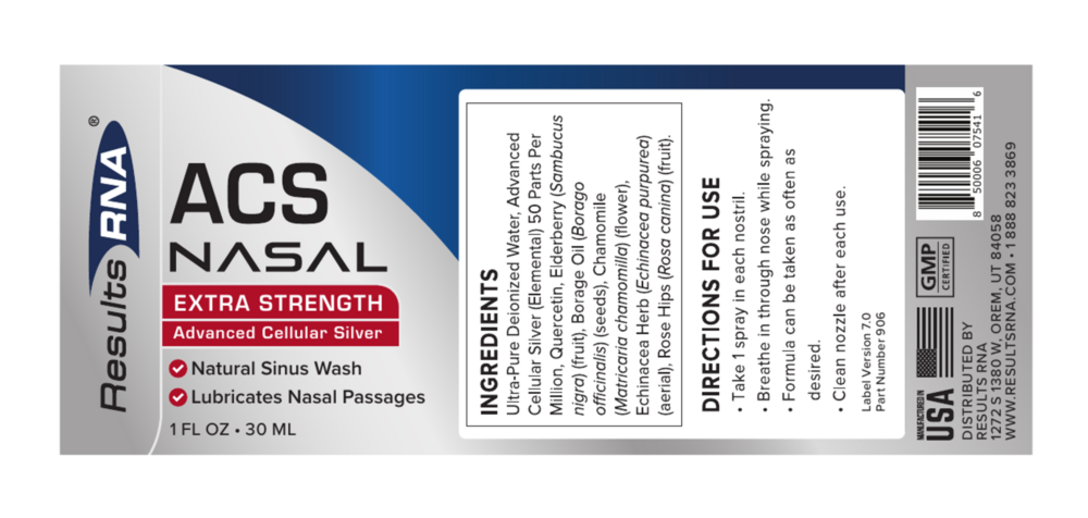 Product image for ACS Nasal Extra Strength.