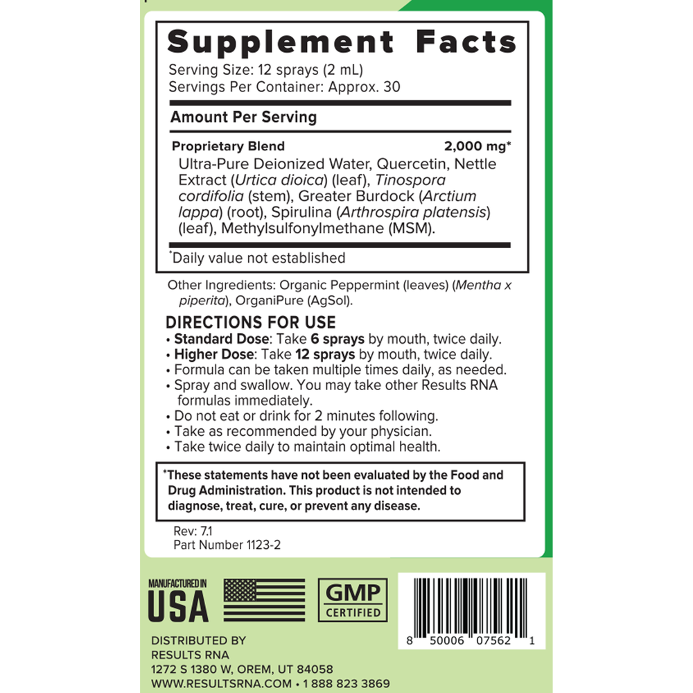 Product image for Quercetin Seasonal Extra Strength.