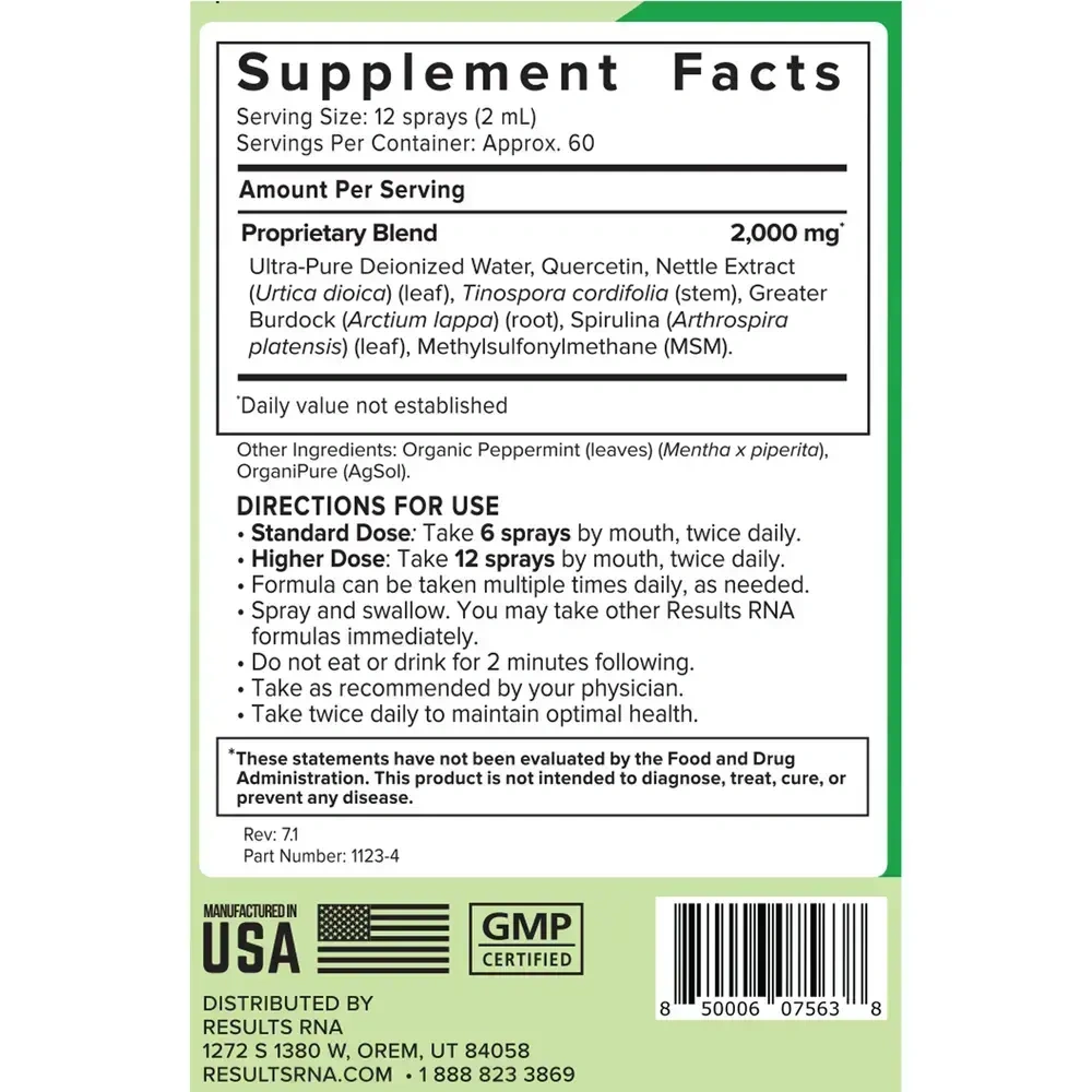 Product image for Quercetin Seasonal Extra Strength.