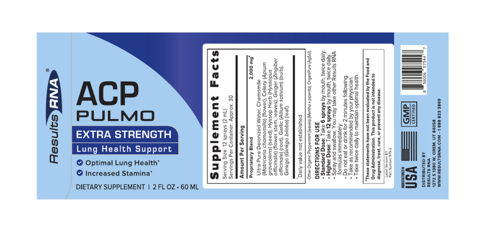 Product image for ACP Pulmo Extra Strength.