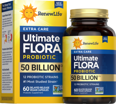 Ultimate Flora Extra Care Probiotic, 50 Billion CFU 60 capsules