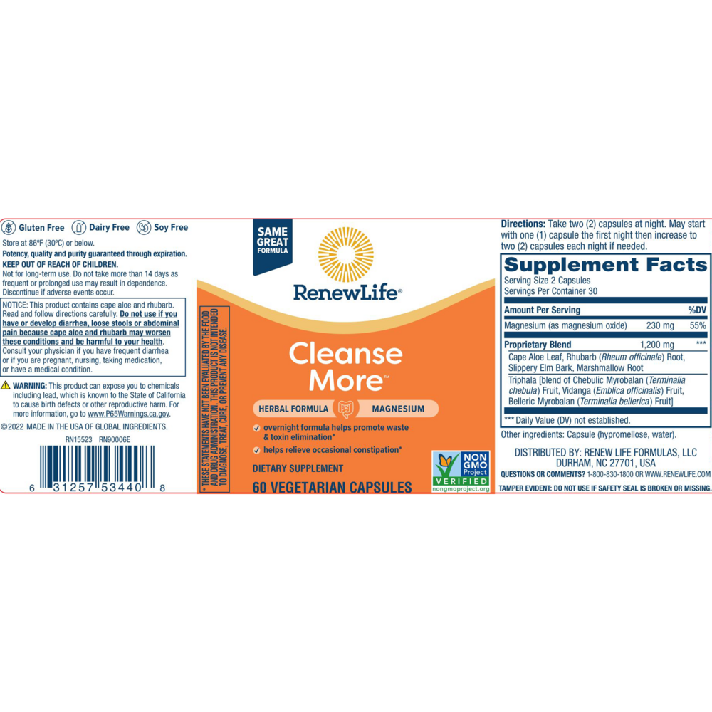 Product image for Cleanse More.